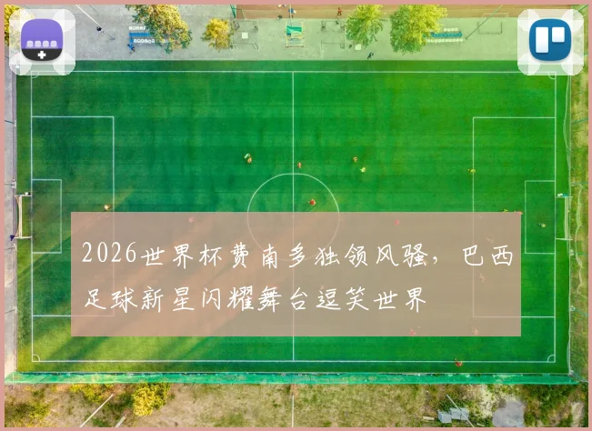 2026世界杯费南多独领风骚，巴西足球新星闪耀舞台逗笑世界