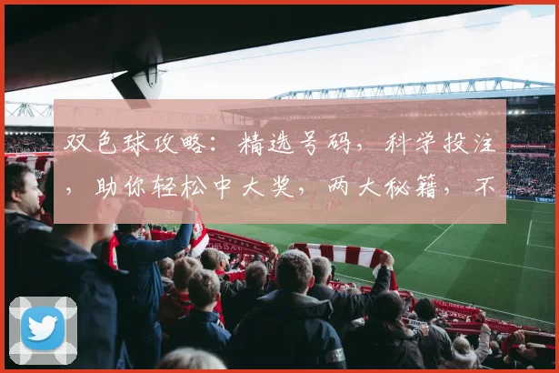 双色球攻略：精选号码，科学投注，助你轻松中大奖，两大秘籍，不容错过